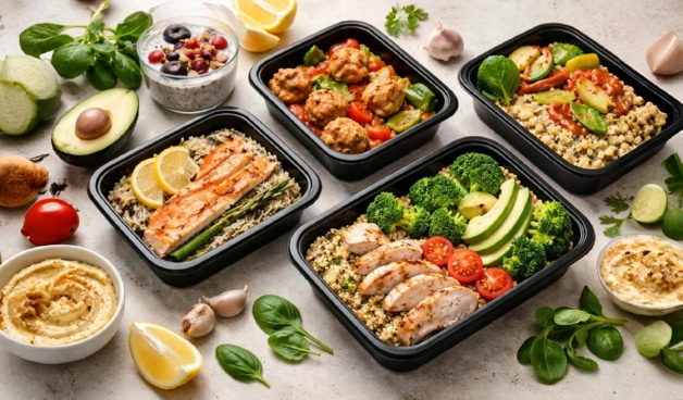 готовая еда для похудения с доставкой в контейнерах на день