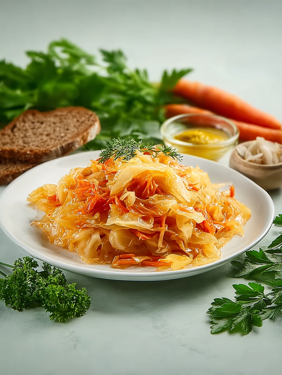 Капуста тушеная по-немецки готовое блюдо ЭтоНорма