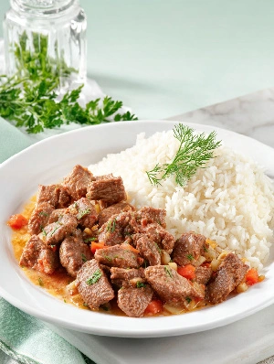 Азу из говядины с рисом для правильного питания это норма