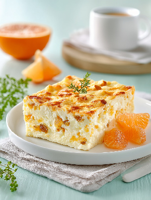 Готовое блюдо Запеканка творожная с изюмом правильное питание это норма